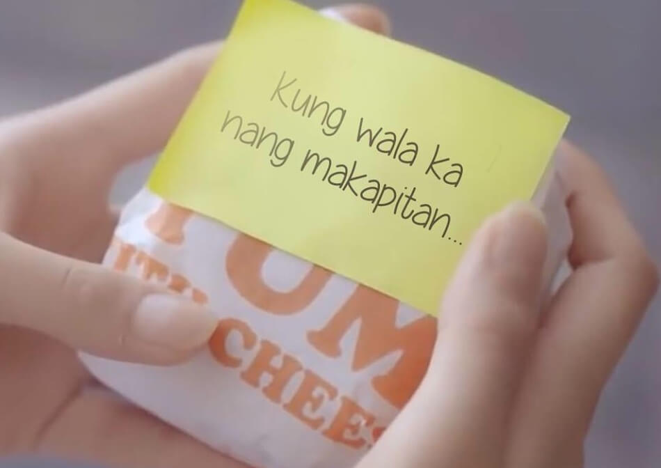 Jollibee Yum Burger Post It