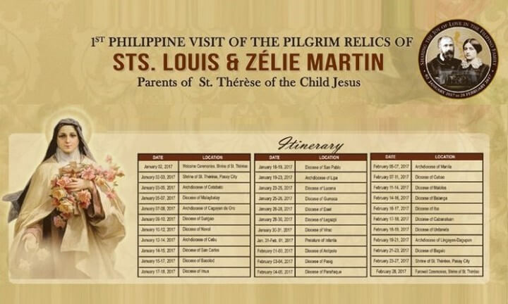 LOOK: Relics of St. Therese's Parents Are in the Country 1 StTherese1