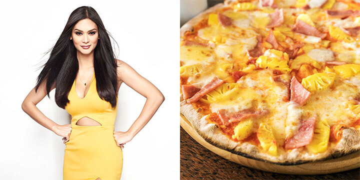 This President Wants to Ban Pineapple on Pizza. See What Pia Wurtzbach Has to Say