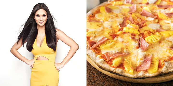 This President Wants to Ban Pineapple on Pizza. See What Pia Wurtzbach Has to Say 1 This President Wants to Ban Pineapple on Pizza. See What Pia Wurtzbach Has to Say