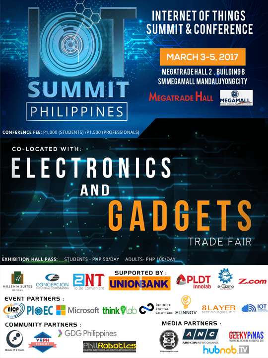 IoT (Internet of Things) Summit Philippines 1 iot poster for wim