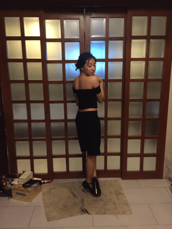 This UST student styles the Type B Uniform in three ways 2 Diella Castro 2