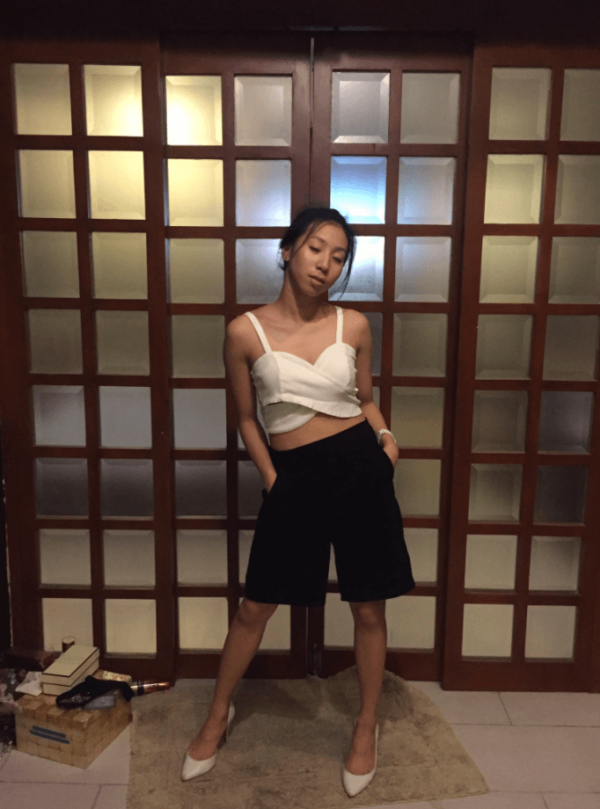 This UST student styles the Type B Uniform in three ways 4 Diella Castro 4