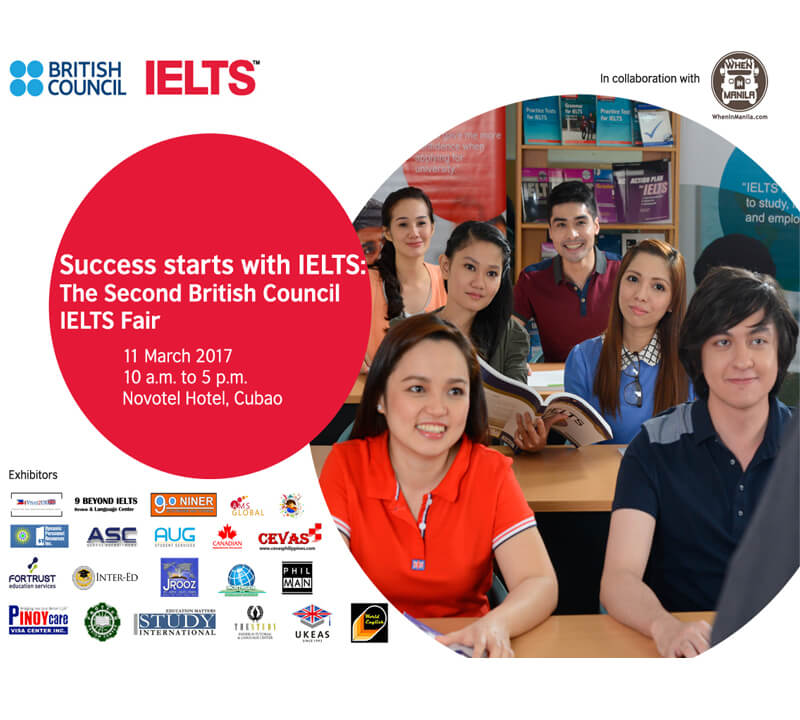 IELTS Fair Manila Poster_Exhibitors_WheninManila2