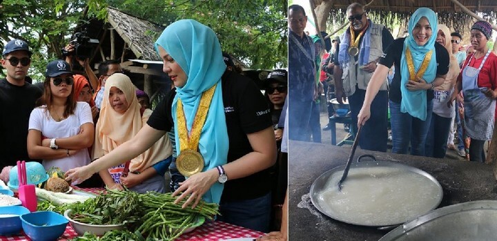LOOK: KC Concepcion Visits Maguindanao To Check WFP's School Meals Project 2 KC WFP2