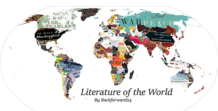 LOOK: Someone Made a Literature Map and it is Glorious 1 LOOK- Someone Made a Literature Map and it is Glorious
