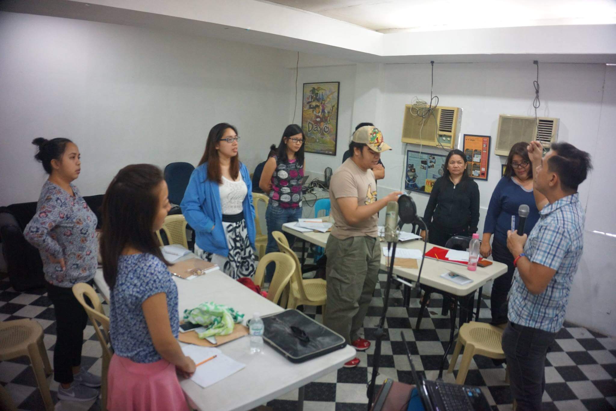 The latest batch of Voiceworx - basic voice acting and dubbing workshop