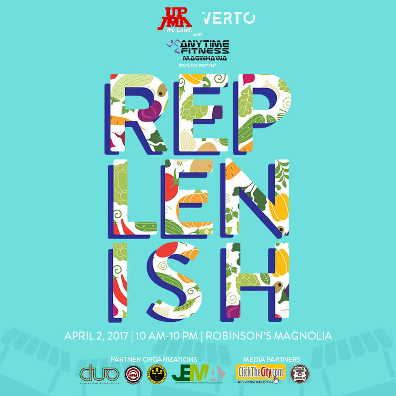 VERTO- REPLENISH event poster