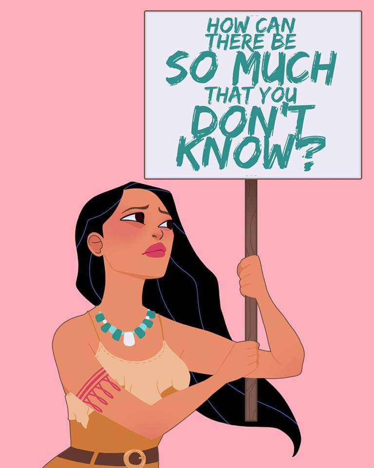 Women's Rights Pocahontas