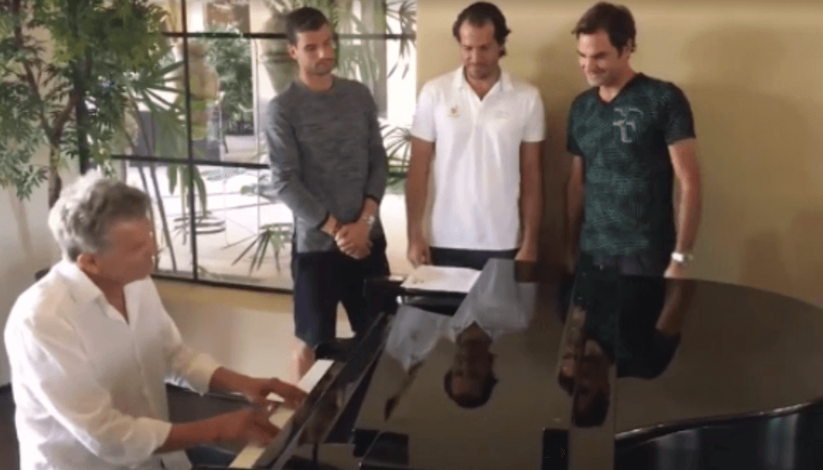 federer boyband chicago djokovic haas