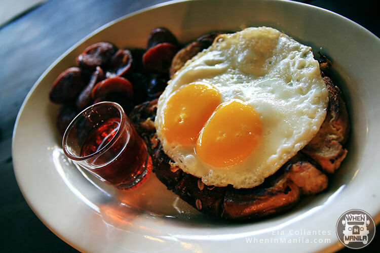 southern dairy french toast and sausage