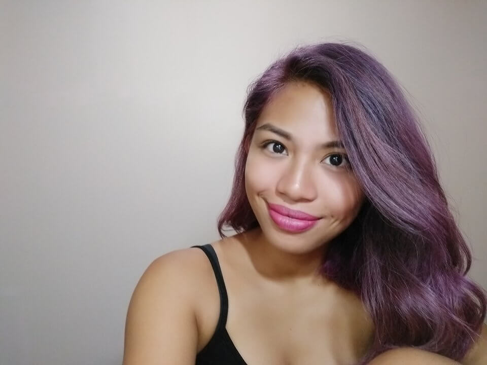 My Hair Transformation Coloring My Hair Purple At Applestyle