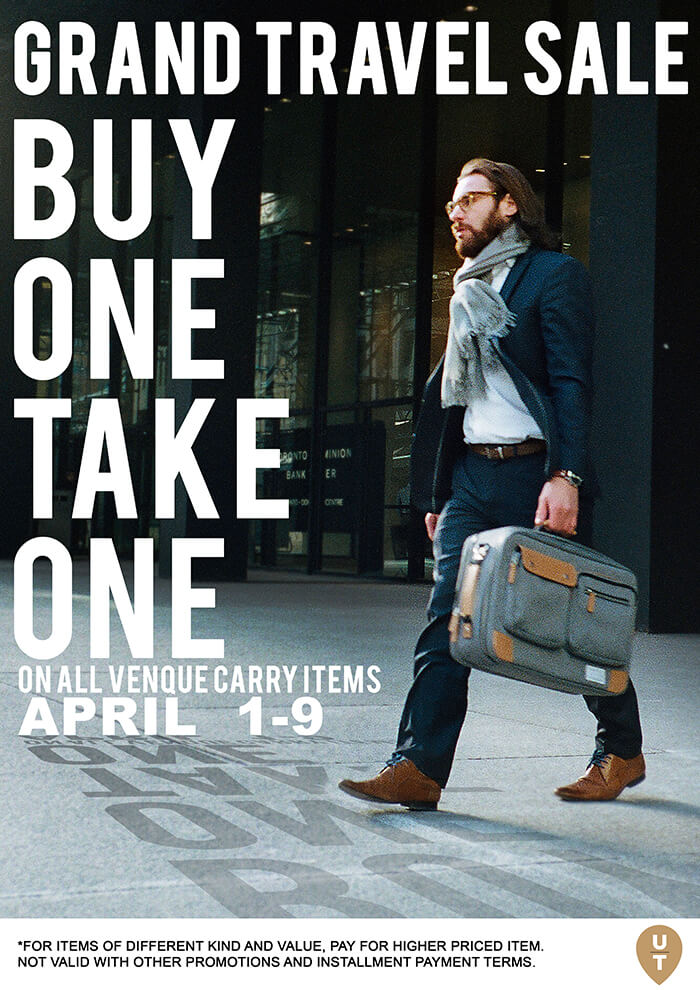 Up #YourEveryDayCarry Game with Urban Traveller & Co’s Buy 1 Carry 1 Promo 2