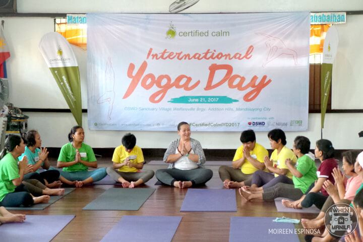 Celebrating International Yoga Day at The Sanctuary Village 8 Certified Calm 9