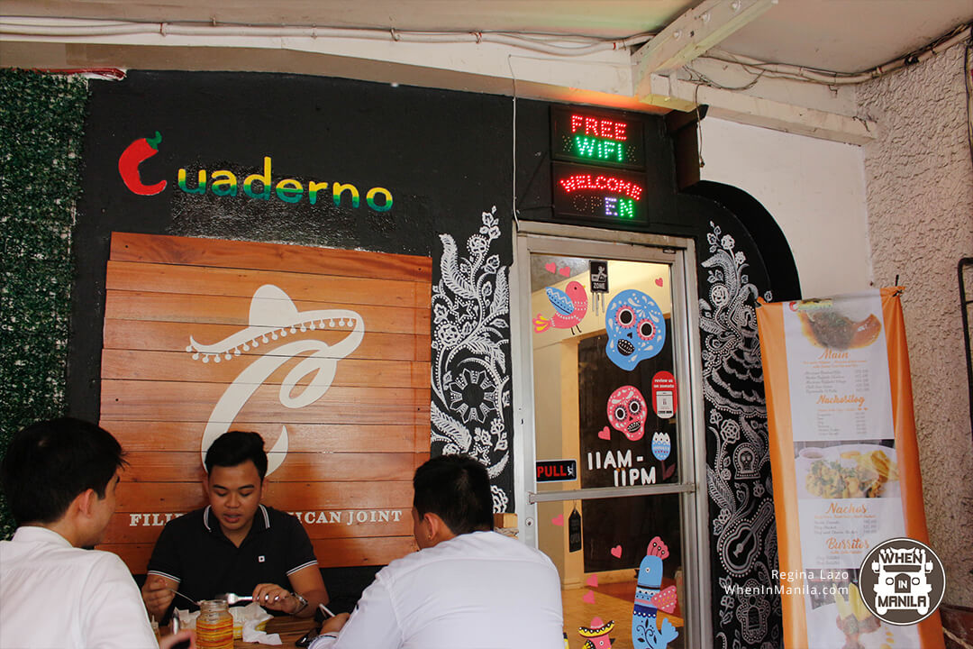 cuaderno fil-mex cafe