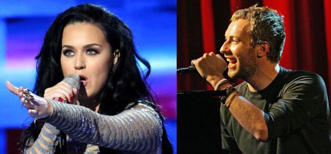 Katy Perry Chris Martin