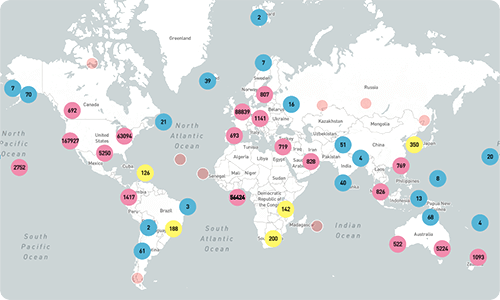 Litterati map_world