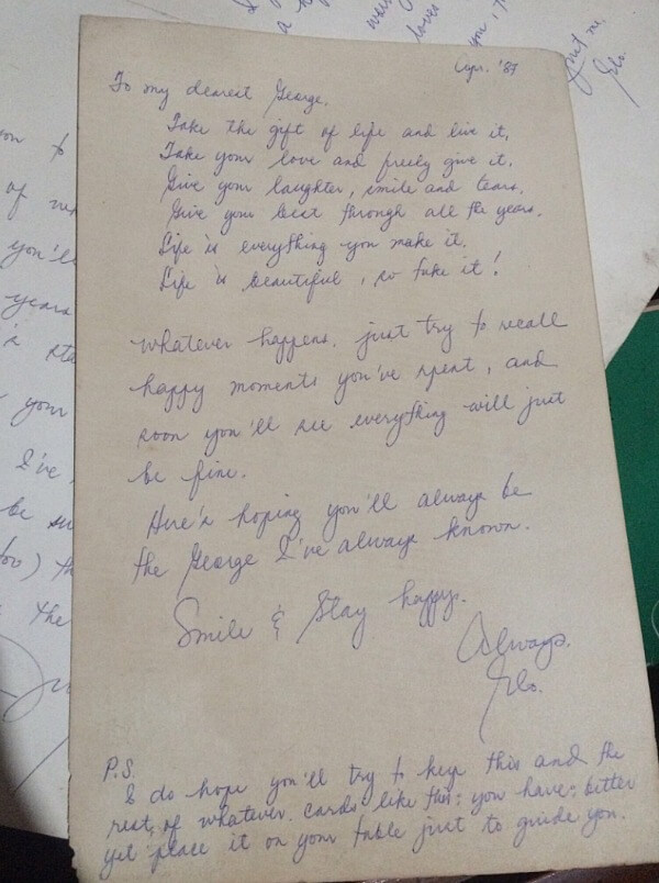 LOOK: This Twitter user shares love letters from the 1980's 4 Love Letter 1