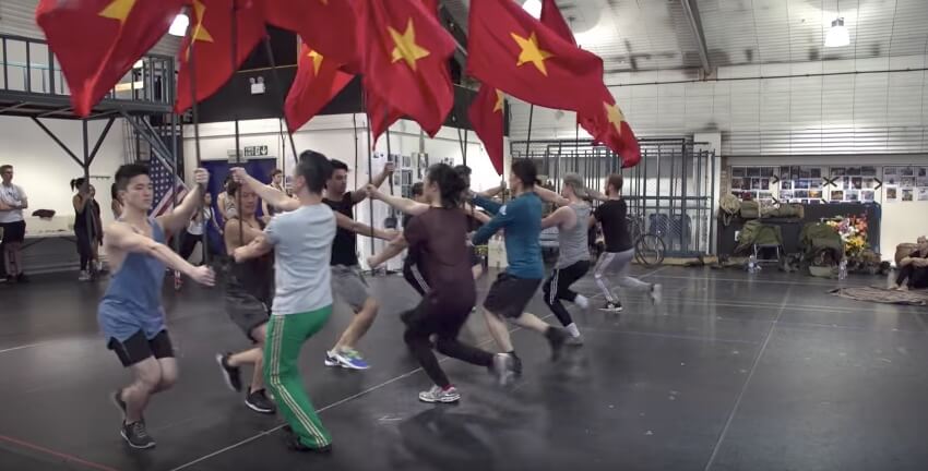 The Behind the Scenes and Rehearsals of the New "Miss Saigon" Will Make You Feel Things 1 Miss Saigon Rehearsals
