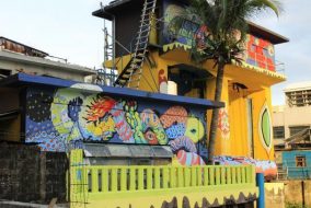 Redesign Manila - Pasig River Pumping Station with murals