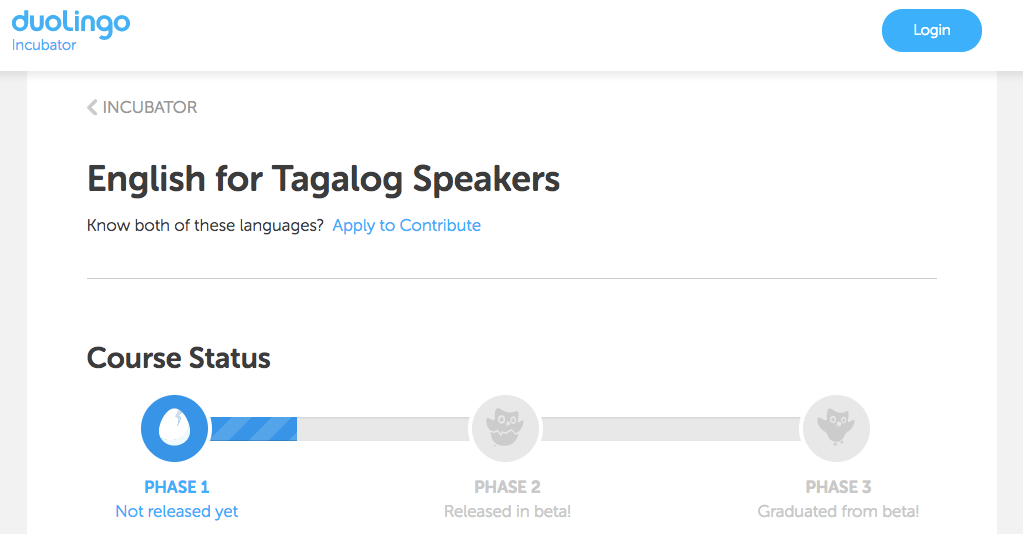 duolingo english for tagalog speakers