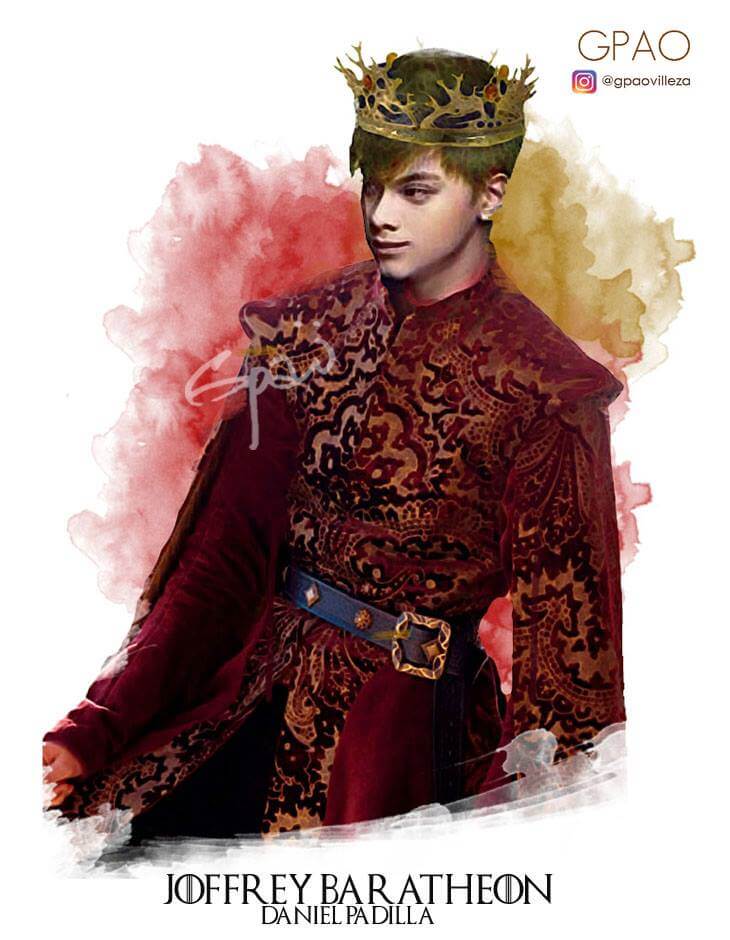 Joffrey Baratheon Daniel Padilla