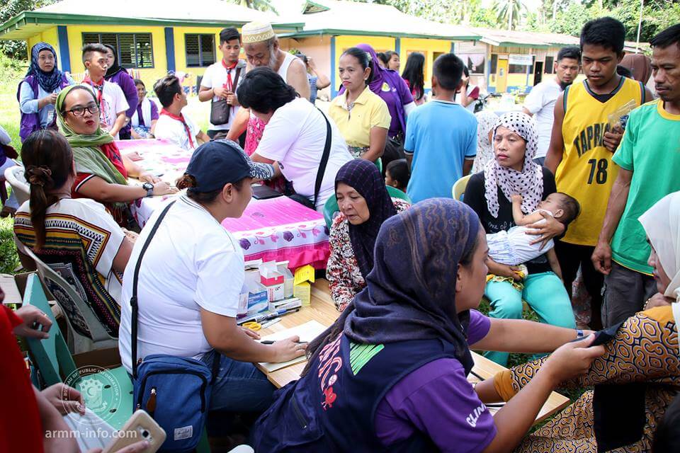 ARMM Bureau of Public information - evacuation center in Lanao del sur