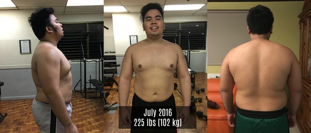 INSPIRING: This guy's fitness journey from #HarambetoHaramBAE will motivate you to work out! 4 Before - Hanz