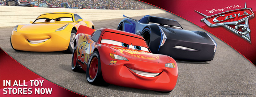 Cars 3 is Now Showing in Cinemas... and There are New Toys Out! 1 Cars3_CoverPhoto