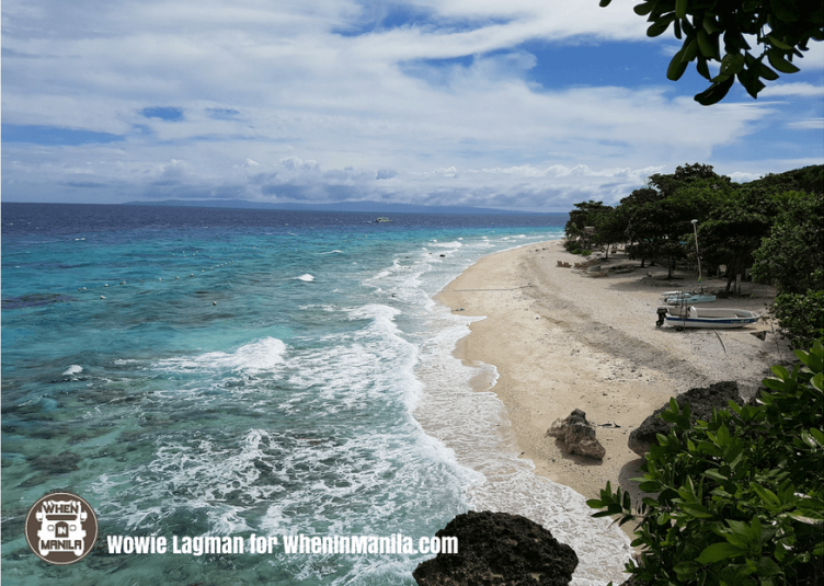 Cebu adventure beach view from top