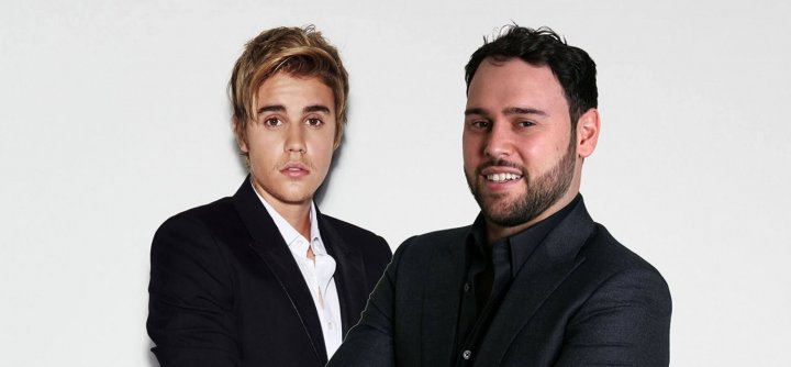 Scooter Braun Justin Bieber