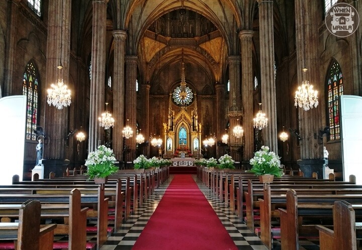 san sebastian basilica interior