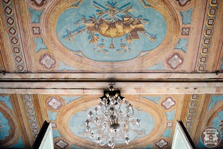 save san sebastian basilica painted ceiling