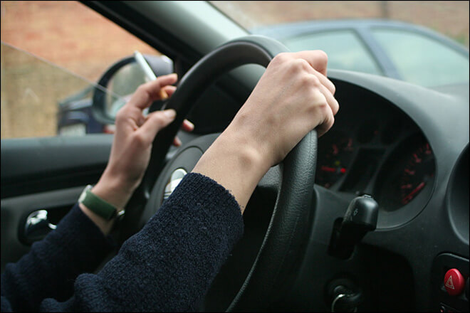 smoking inside the car