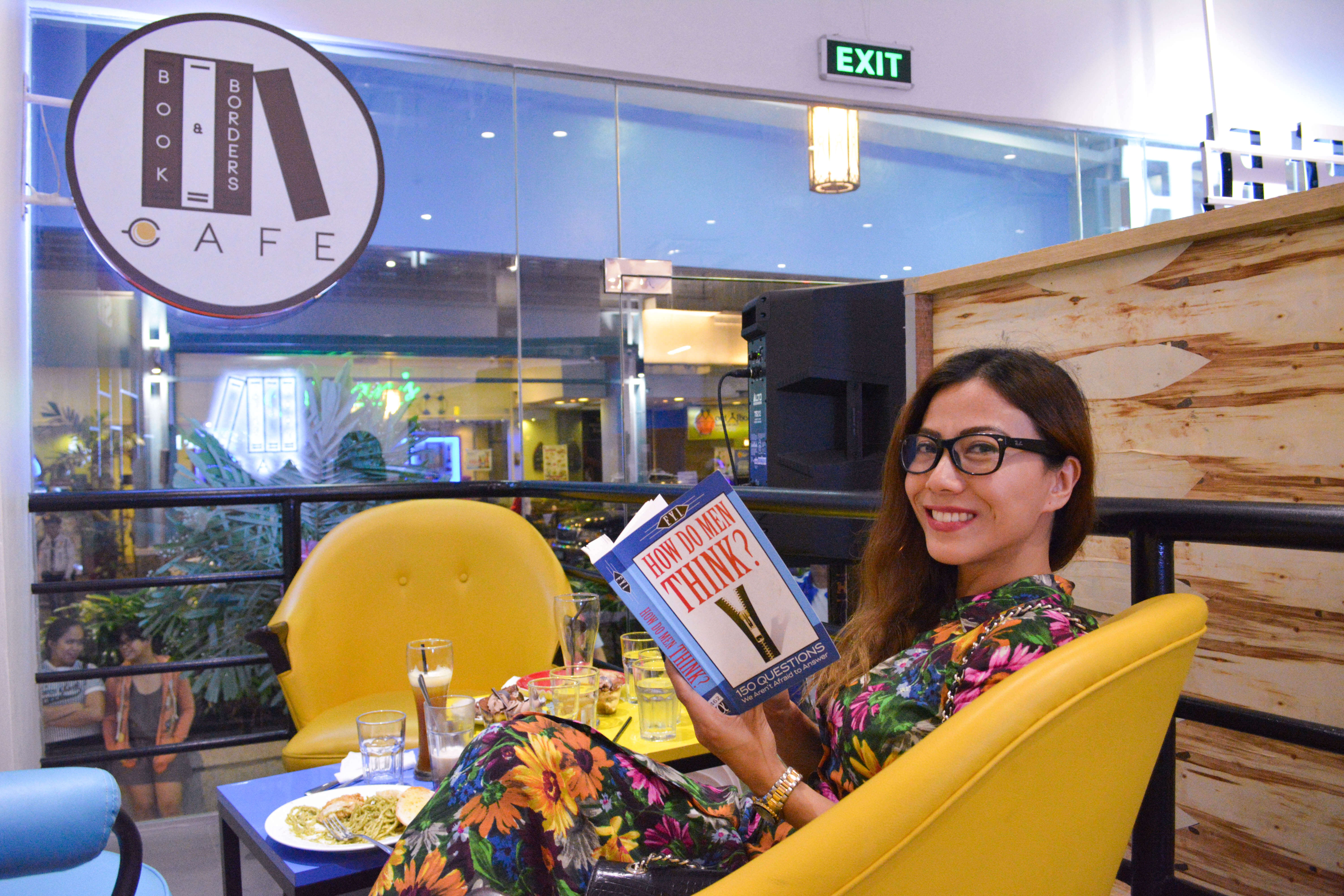 LOOK: Local Celebs Pick Out their Fave Reads at Book and Borders Cafe 9 Book and Borders Cafe