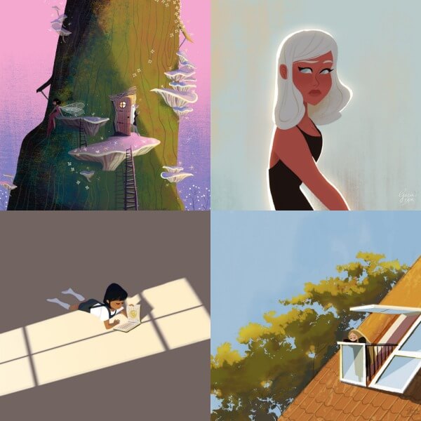 Check out these female artists make themselves known in the industry with #VisibleWomen 8 Gica