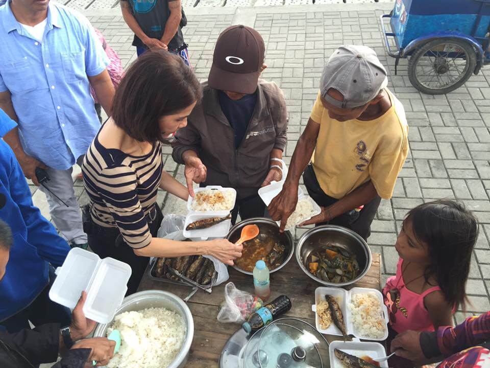 Gina Lopez Feeding Program, how it started in 2017 in Roxas Blvd Manila