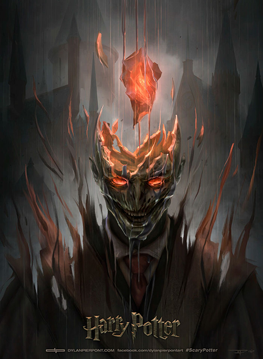 These Alternate Covers of "Harry Potter" Movies are Creepy Yet Cool