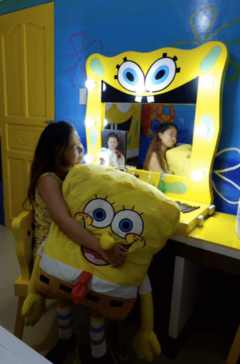 Kiray Celis Spongebob Room