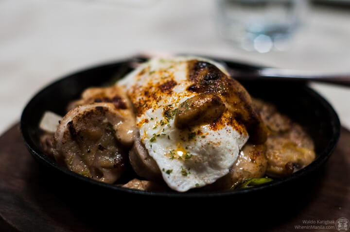Spice & Cleaver: Where Meat-Lovers Come and Play! 4 Spice and Cleaver - 1st - Sizzling Sisig with Poached Egg (2)