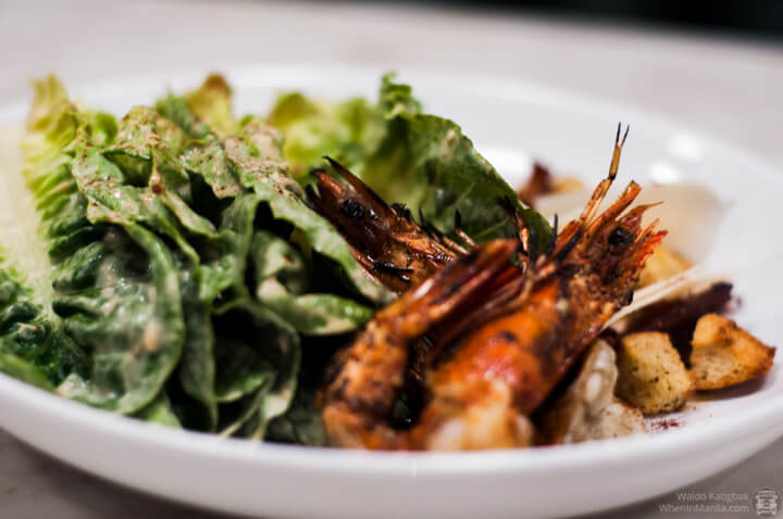 Spice & Cleaver: Where Meat-Lovers Come and Play! 5 Spice and Cleaver - 2nd - Caesar Salad with Prawns (1)