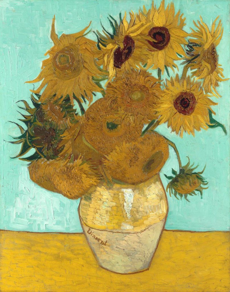 Vincent Van Gogh Sunflowers 1