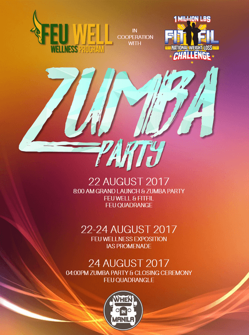 Zumba Party with WheninManila logo