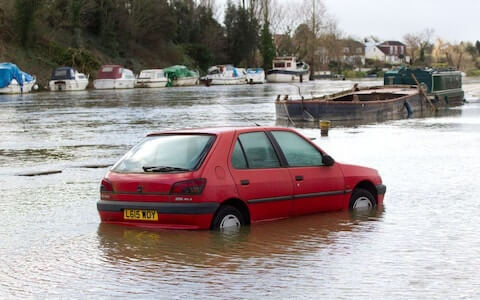 car flood