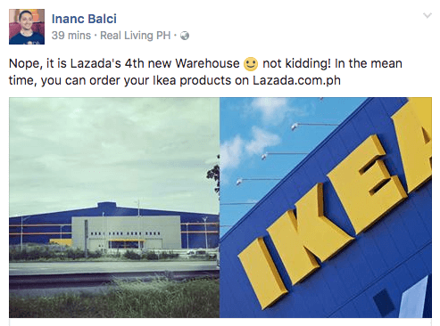 Is this familiar blue building IKEA PH? 3 ikea ph inanc balci lazada