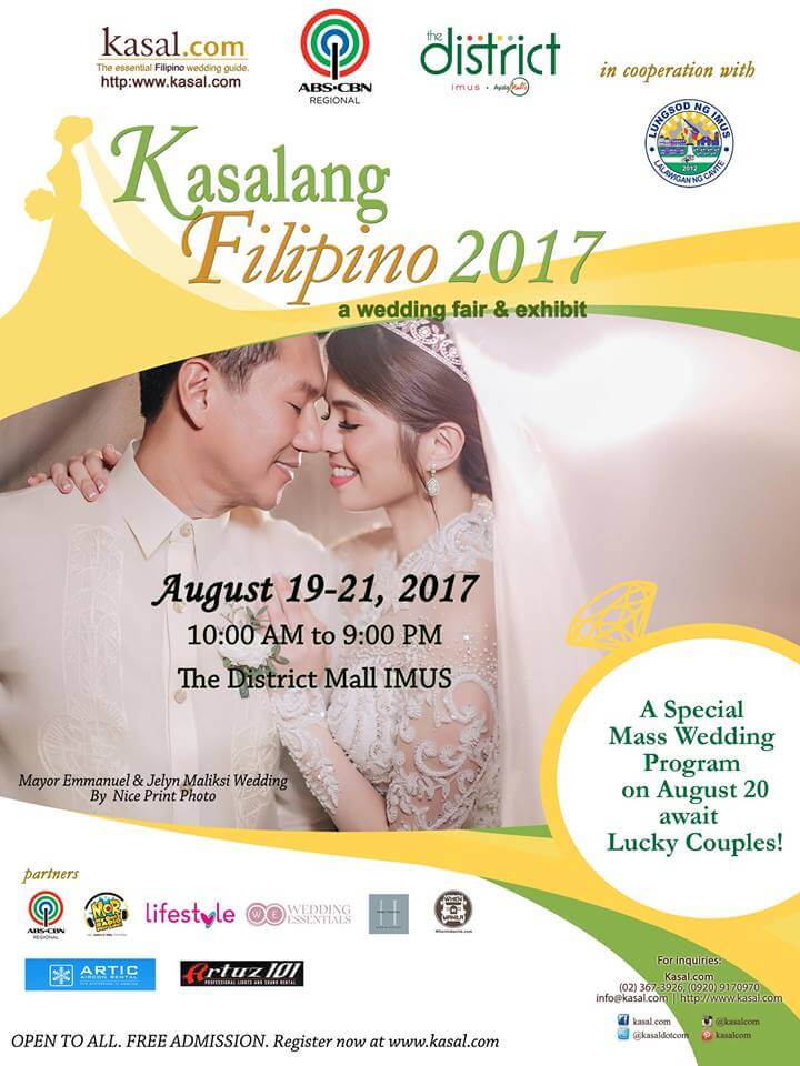 Kasalang Filipino Bridal Expo in Imus Hosts the City’s Kasalang Bayan