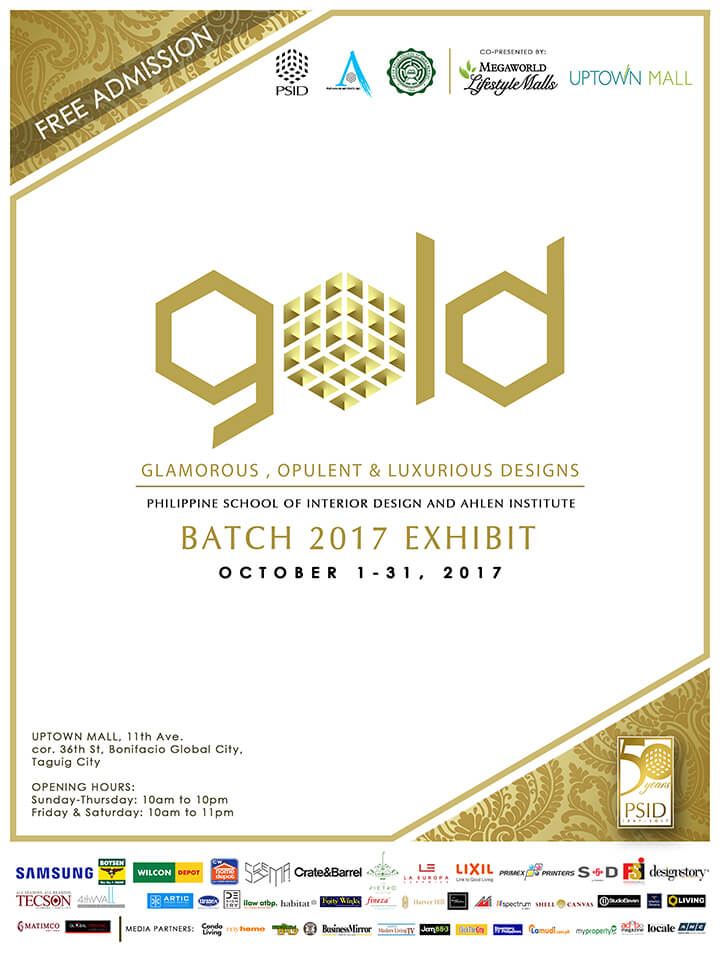 PSID GOLD EVENT POSTER