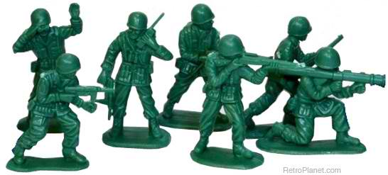 Planet Retro GREEN SOLDIERS