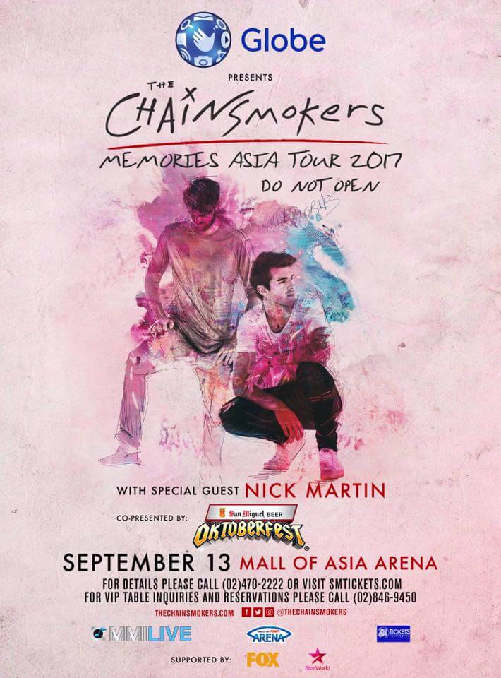 The Chainsmokers Poster Admat