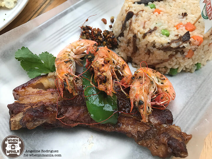 Ayans Pork Belly and Shrimp Rice Meal